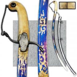 RARISSIME & BEAU SABRE DE GÉNÉRAL BELGE BRUXELLES LEOPOLD 1ER 1831 XIX ORIGINAL