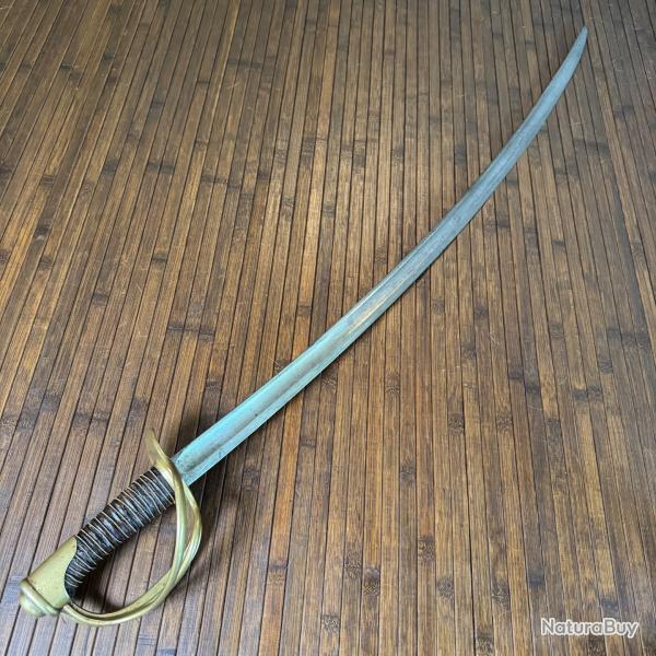 BEAU SABRE FRANAIS 1822 DE CAVALERIE MANUFACTURE DE CHATELLERAULT 1877