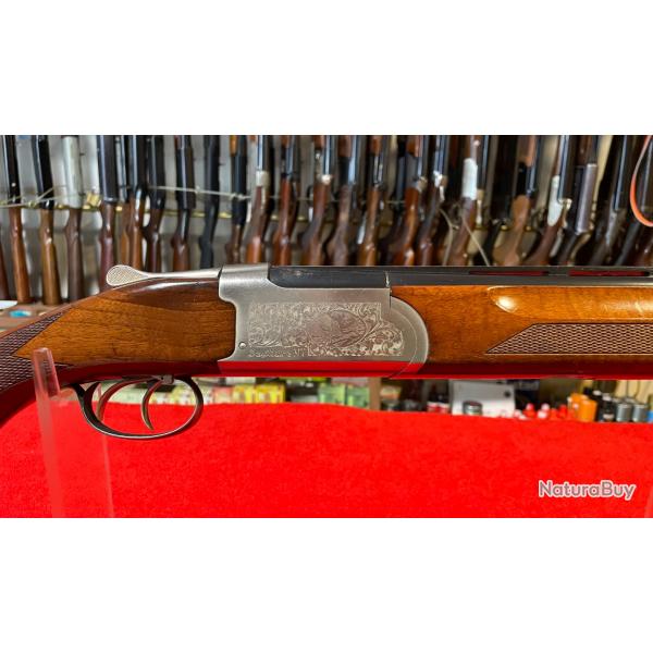 FUSIL SUPERPOS : VERNEY CARRON, MODLE : SAGITTAIRE NT, CAL : 12/70, BON ETAT, EXTRACTEUR, 66 cm.