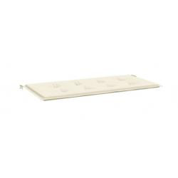 Coussin crème pour banc de jardin 100x50 cm - Confort imperméable en tissu Oxford