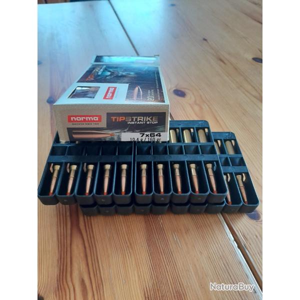 Balles norma tipstrike 7x64