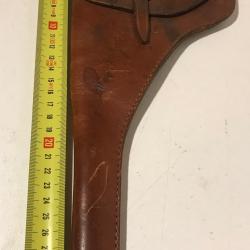 Holster en cuir marron de ceinture pour P38