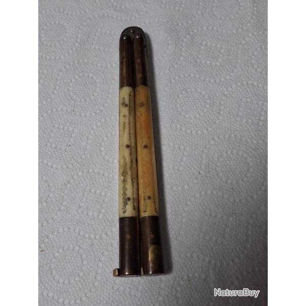 Ancien Couteau De Poche  papillon