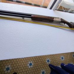 Superposé CHAPUIS France licence Audegarrd cal 12/70 bascule acier Bande ventilée de 7 mm