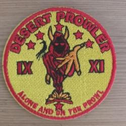 ECUSSON BLACK OPS 8 CM SCRATCH TACTICAL PATCH maral US AIR FORCE DESERT AREA 51