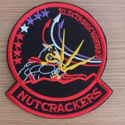 ECUSSON BLACK OPS 8 CM SCRATCH TACTICAL PATCH maral US AIR FORCE AREA 51