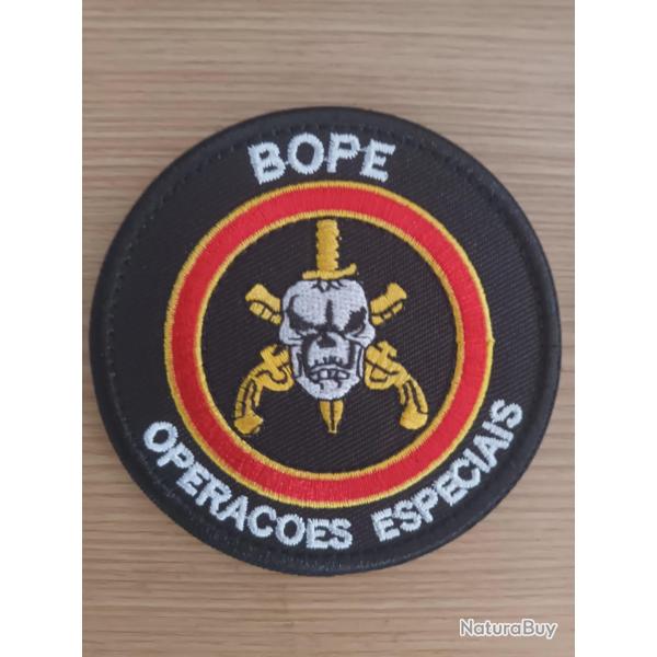 ECUSSON 8 CM BOPE OPERATION SPECIAL SCRATCH TACTICAL PATCH maral