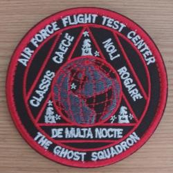 ECUSSON BLACK OPS 8 CM SCRATCH TACTICAL PATCH maral US AIR FORCE AREA51