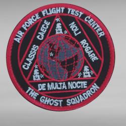 ECUSSON BLACK OPS 8 CM SCRATCH TACTICAL PATCH maral US AIR FORCE AREA51