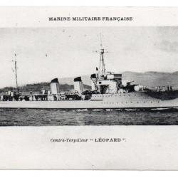 CPA - Marine Militaire Française -Contre-torpilleur " LÉOPARD "  - N°3188