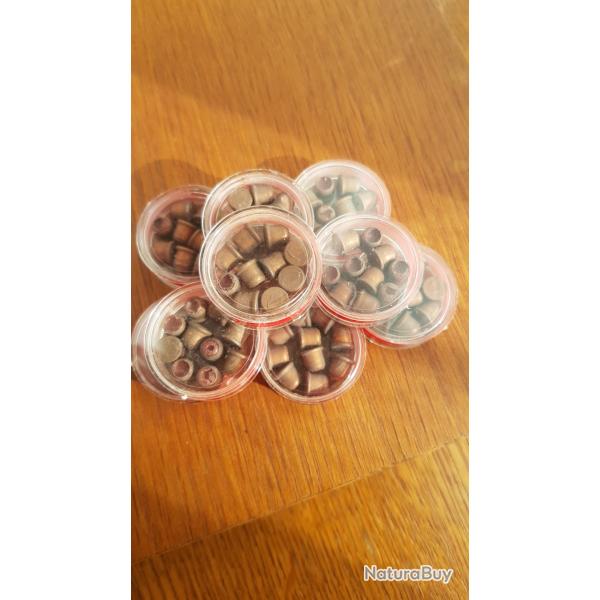 Lot anciennes cartouches 6 mm Flobert  blanc
