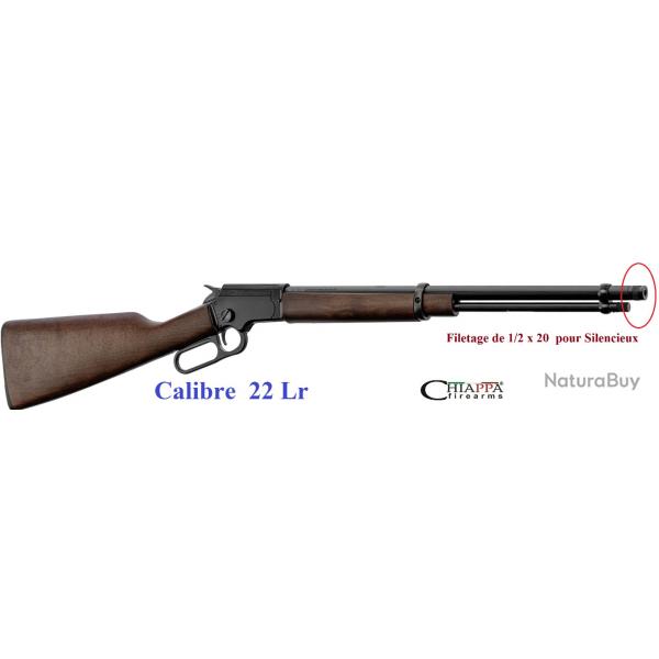 Carabine  Chiappa  22 LR  Mod. Winchester LA322   levier sous garde