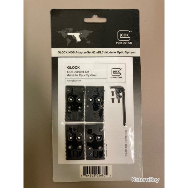 Set de plaques pour point rouge Glock