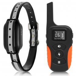 Collier de Dressage pour Chien Étanche et Rechargeable Télécommande 3 Modes
