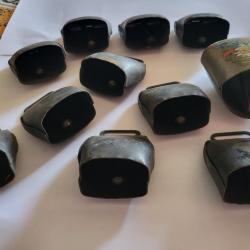 Lot de  11 sonailles cloches 4.5cm