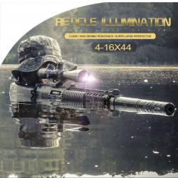 Lunette de tir 4-16x44 ST BSA OPTICS RÉTICULE LUMINEUX +collier offert ! promo d'été