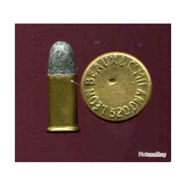 .320 Bull Dog - TRES BEAU marquage en relief : LEON BEAUX &C MILANO 320 - amorage central