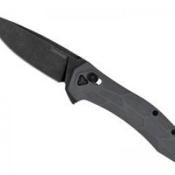 Couteau Kershaw  COVALENT lame acier D2 finition « blackwash »