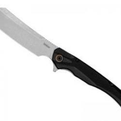 Couteau Kershaw STRATA-CLEAVER lame Cleaver acier D2 finition « stonewashed »