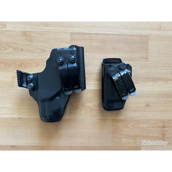 Holster inside ETFR pour glock 26