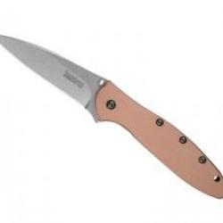 Couteau Kershaw LEEK COPPER lame acier CPM-154 avec « flipper »