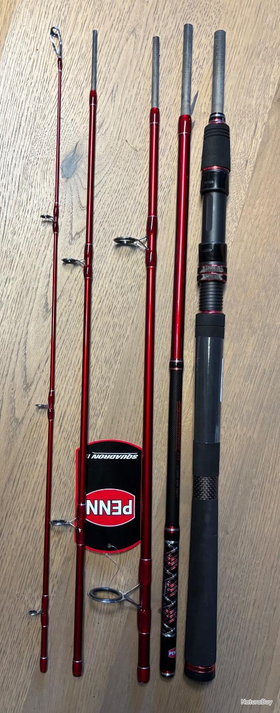 Canne Penn Squadron 30 50 PENN Squadron III Canne à Pêche En Eau Salée De Voyage