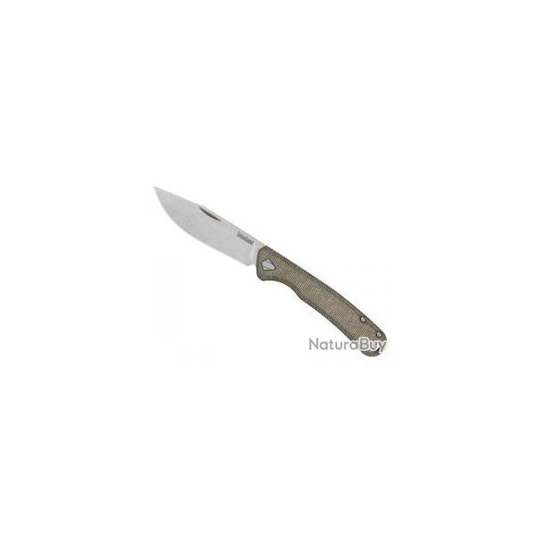 Couteau Kershaw FEDERALIST lame acier CPM-154 finition  stonewashed   cran