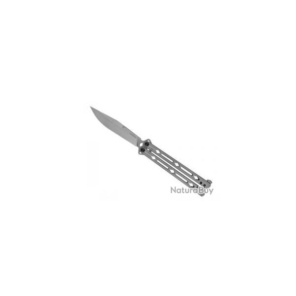Couteau papillon Kershaw LUCHA lame acier 14C28N finition  stonewashed 