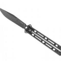 Couteau papillon Kershaw LUCHA lame acier 14C28N finition « blackwash »
