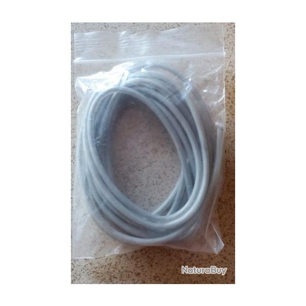 Cble 16 AWG (2 mtres) plaqu argent airsoft