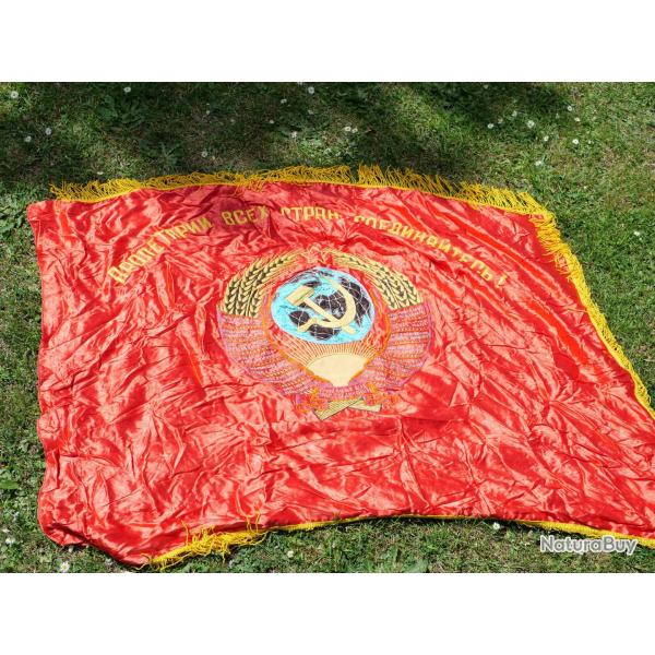 Drapeau sovitique CCCP  poque WWII -  Drapeau russe - REF SDC24SOV006