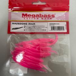 !! OPE -70%!! LEURRE MEGABASS HAZEDONG 3inch col RED IN PINK
