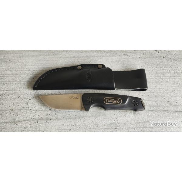 Walther couteau de chasse noir