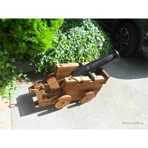 canon ancien de bateau pour dcoration