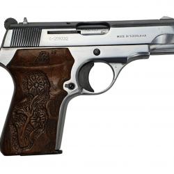 PISTOLET ZASTAVA M70 CALIBRE 32ACP (7.65BROWNING) POLI BLANC - CATEGORIE B ref.X18