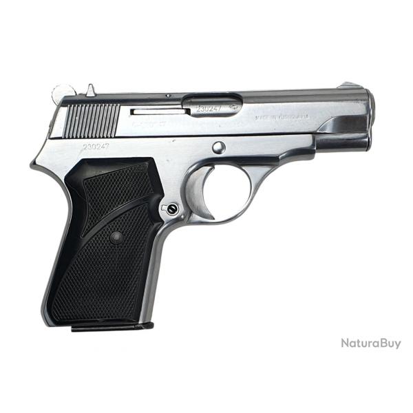 PISTOLET ZASTAVA M70 CALIBRE 32ACP (7.65BROWNING) POLI BLANC - CATEGORIE B ref.X19