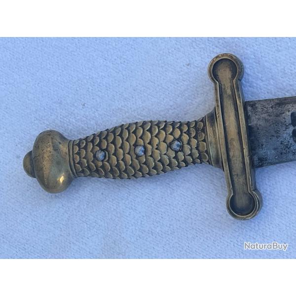 glaive d'artillerie  pied mle.1816