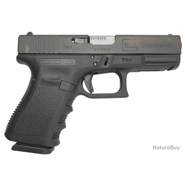 EXCLU ! SRIE LIMITE ! PISTOLET GLOCK 19 GEN3 COMMANDO CAL.9X19 - CATEGORIE B