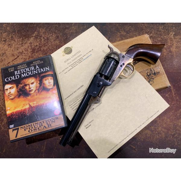 Revolber Uberti Leech & Rigdon calibre 36 utilis dans le film "Retour  Cold Mountain"