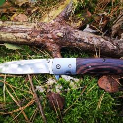 Crystal couteau de chasse pliant