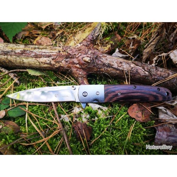 Crystal couteau de chasse pliant