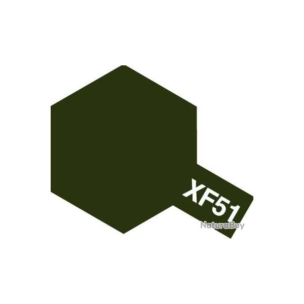 Peinture XF51 Vert kaki mat 10 ml | Tamiya (0000 1240) - Maquette  monter