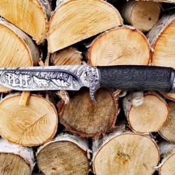 Couteau de chasse au loup