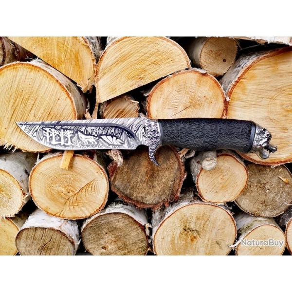 Couteau de chasse au loup