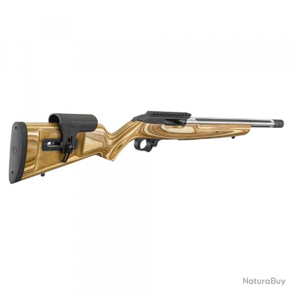 Carabine Ruger 10/22 22lr competition lamine brun
