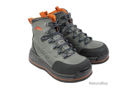 Chaussures de wading SIMMS Freestone Gunmetal feutre 43 (10