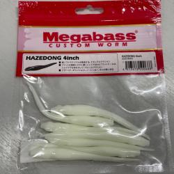 !! OPE -70%!! LEURRE MEGABASS HAZEDONG 4inch col SOLID WHITE