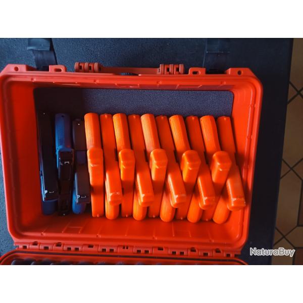 10 Red gun Glock 17 Black hawke pour formation professionnelle
