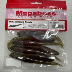 !! OPE -70%!! LEURRE MEGABASS HAZEDONG 5inch col OLIVE RED FLAKE