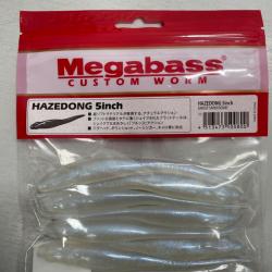 !! OPE -70%!! LEURRE MEGABASS HAZEDONG 5inch col GHOST SAHD SOLID